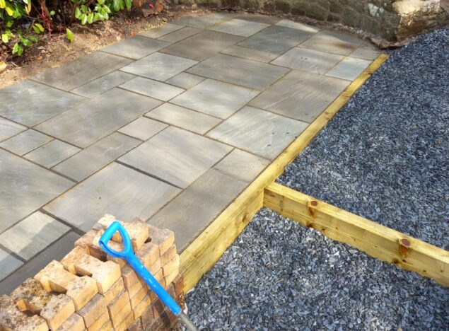 new patio slabbing derby